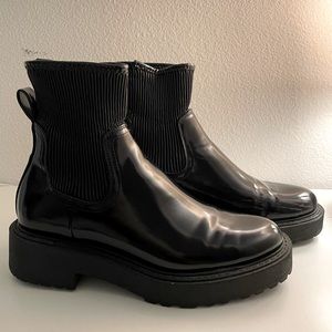 Zara Leather Boots